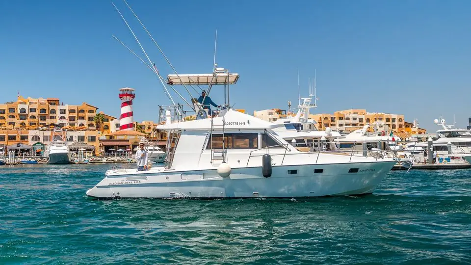 40' Fiorentino fishing charter in Cabo San Lucas