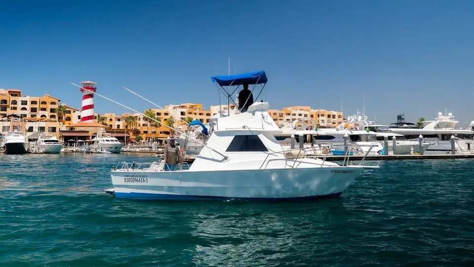28' Sportfisher fishing charter in Cabo San Lucas