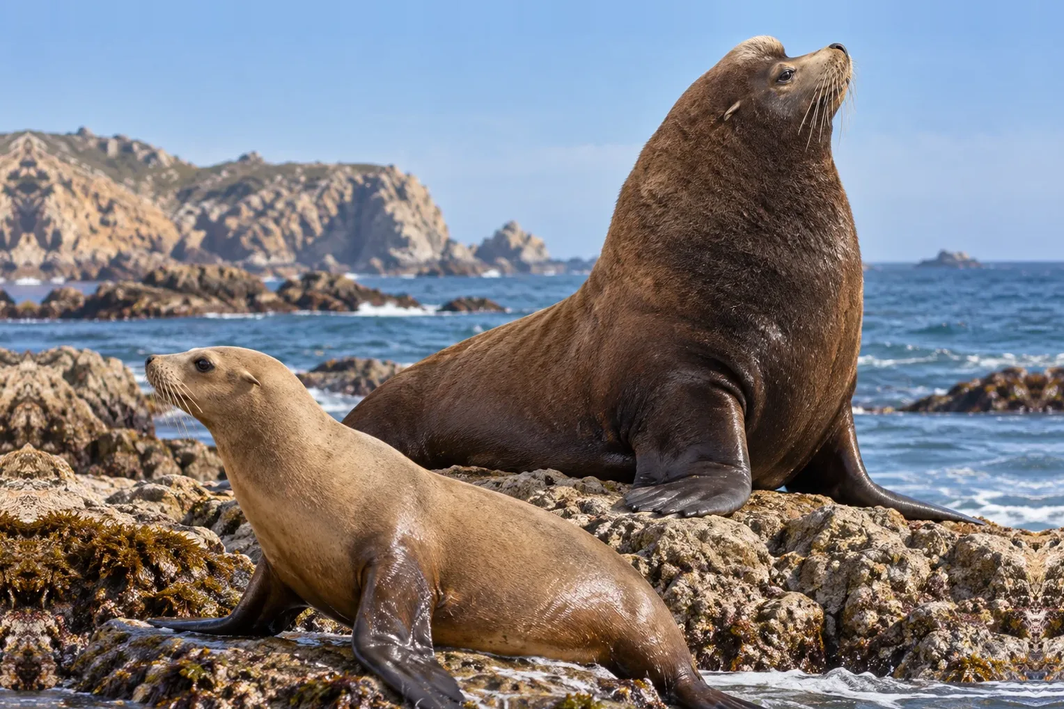 California sea lion (Zalophus californianus), illustration