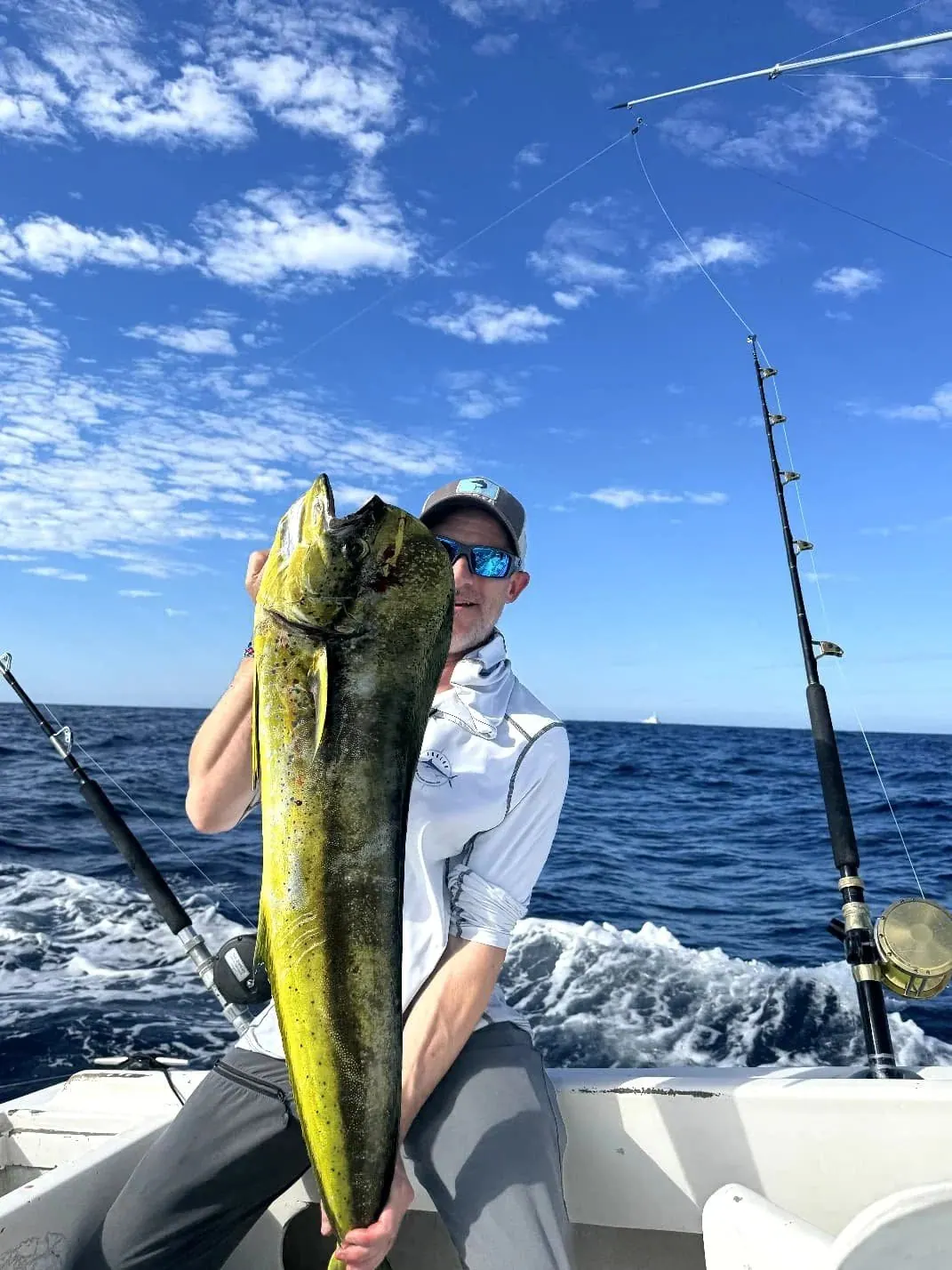Angler with a dorado, November 2025