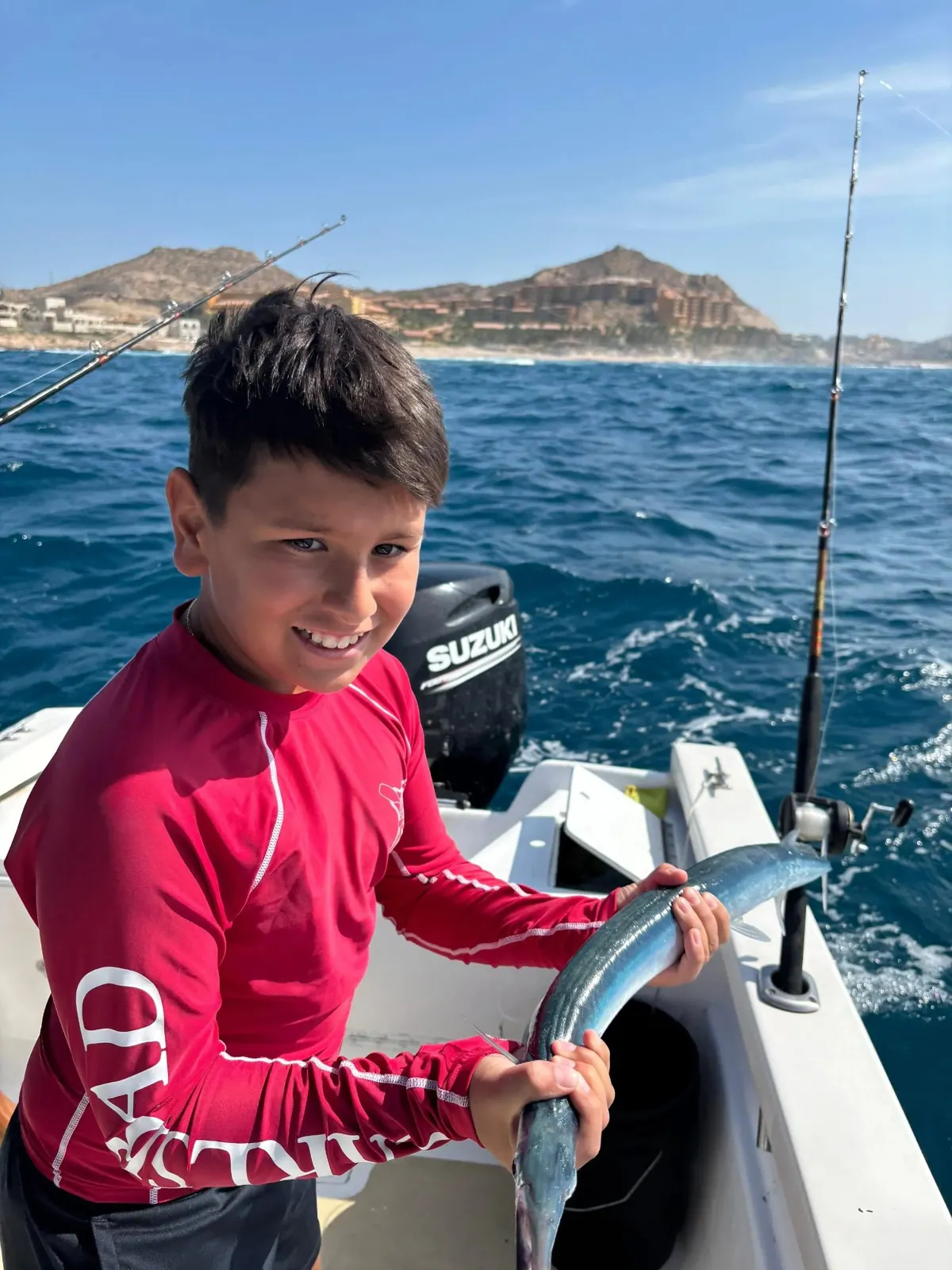 Young angler · Top Anglers guests in Cabo San Lucas