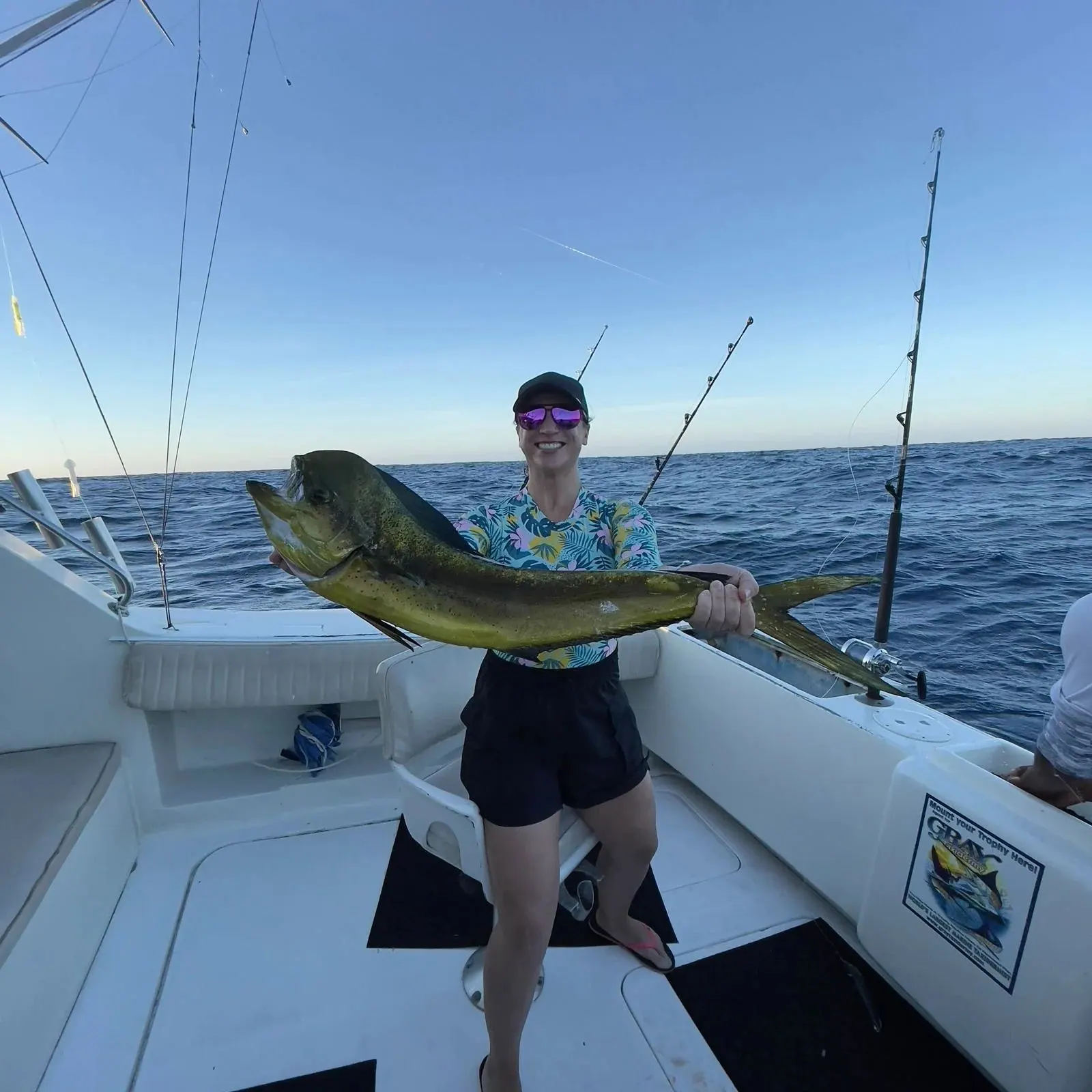 Angler with a dorado, November 2025
