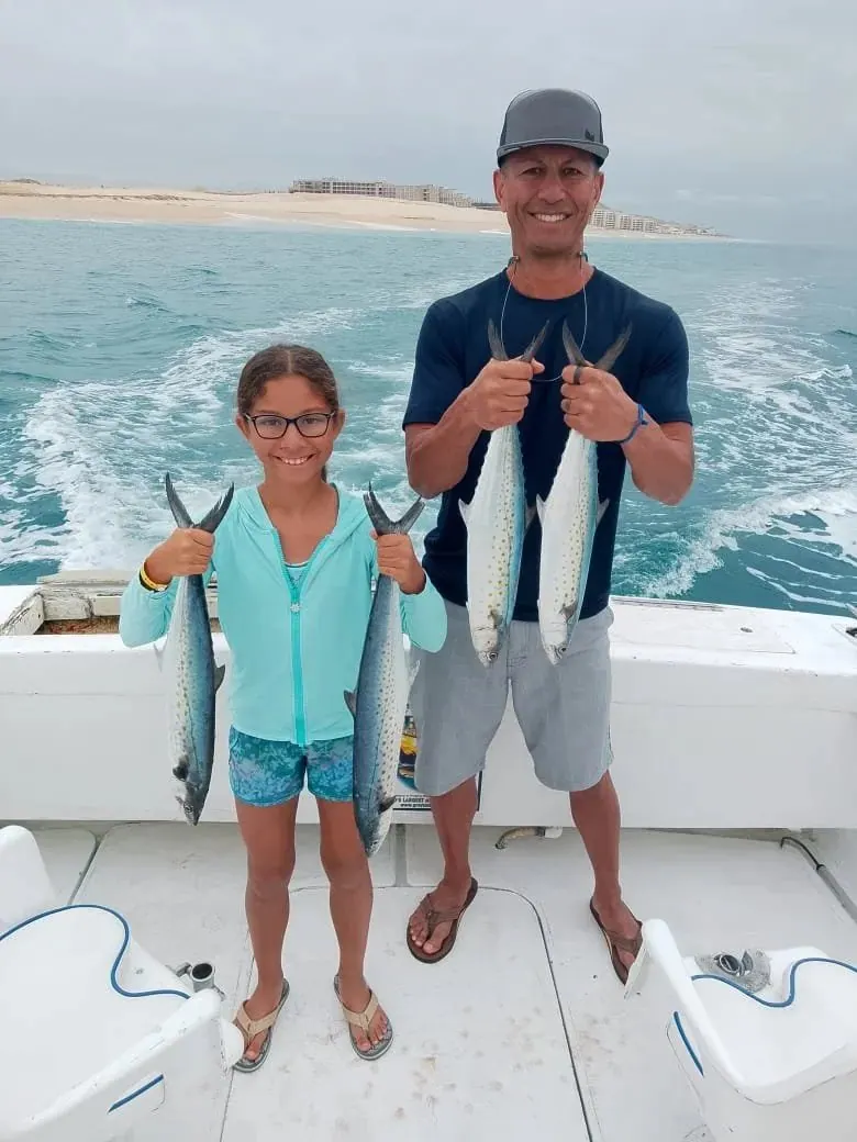 Father and daughter · Top Anglers guests in Cabo San Lucas