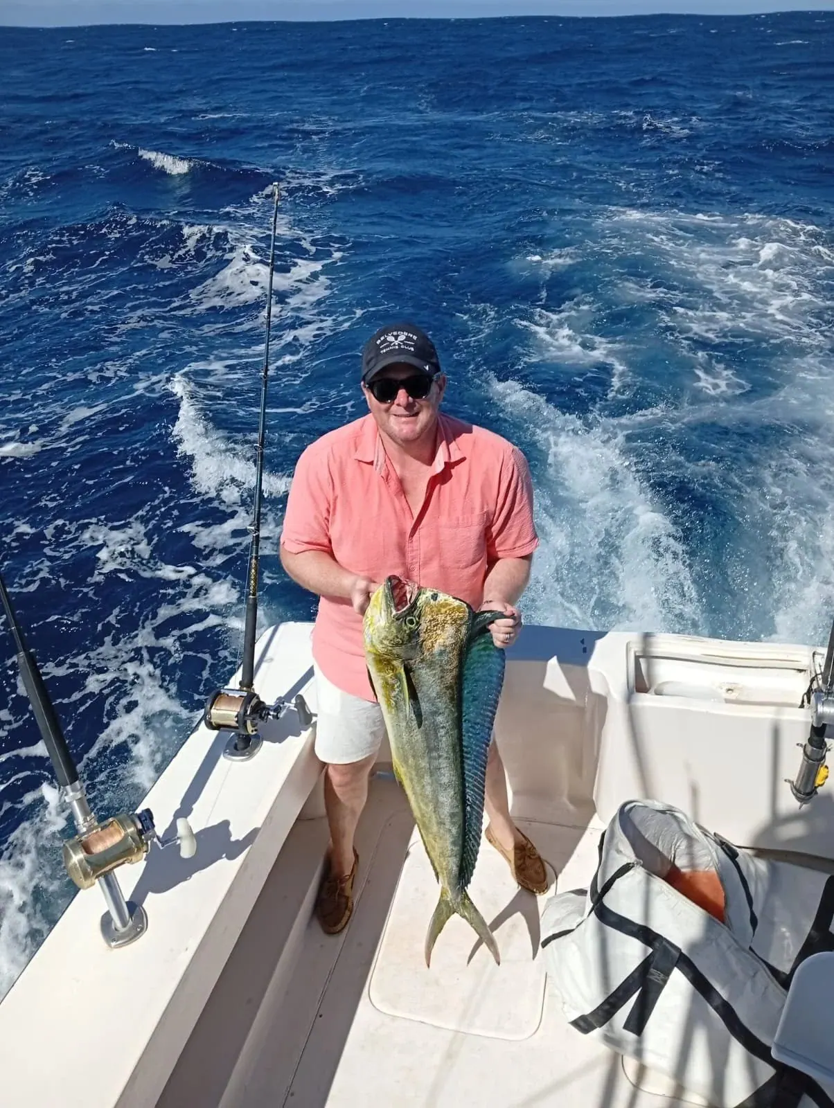 Angler with dorado, February 2026