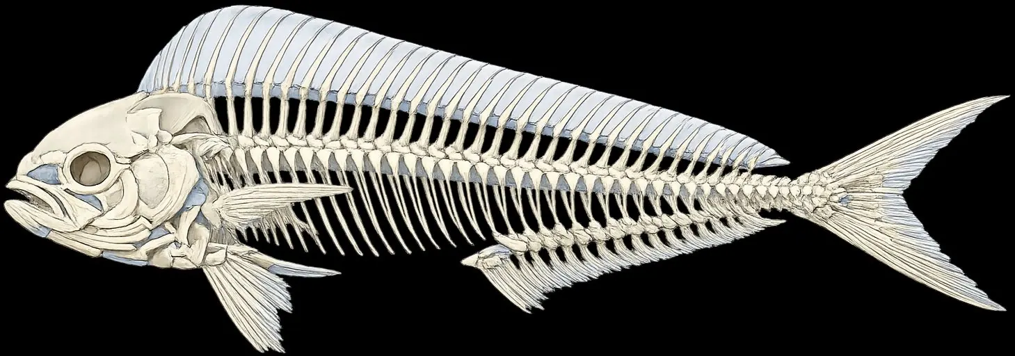 Dorado: esqueleto