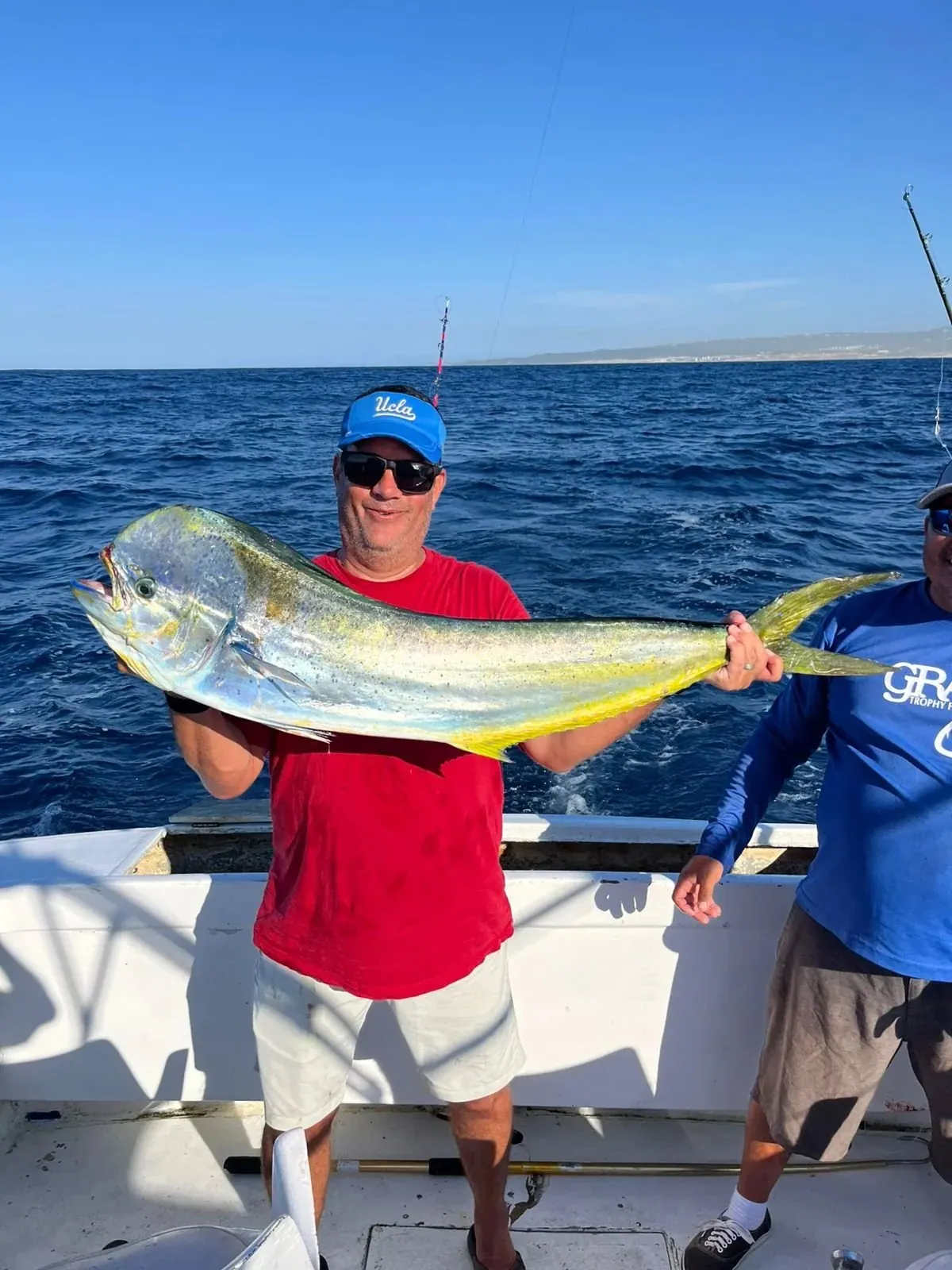 Angler with a dorado, November 2025