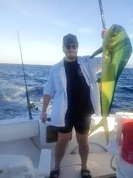 Angler with a dorado, February 2026