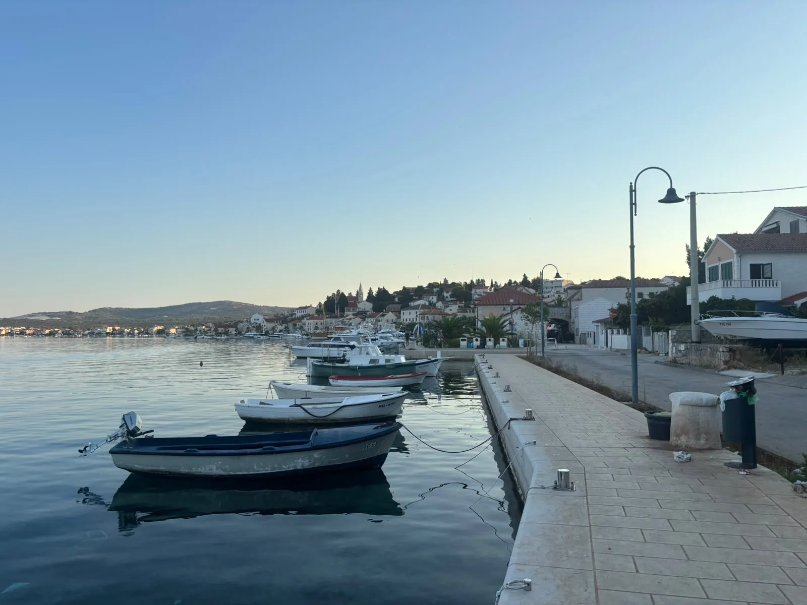Max Vargas on the water in Rogoznica