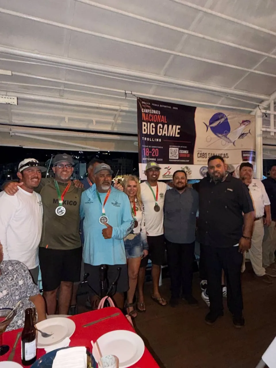 Medal winners at the awards ceremony, September 20, 2026